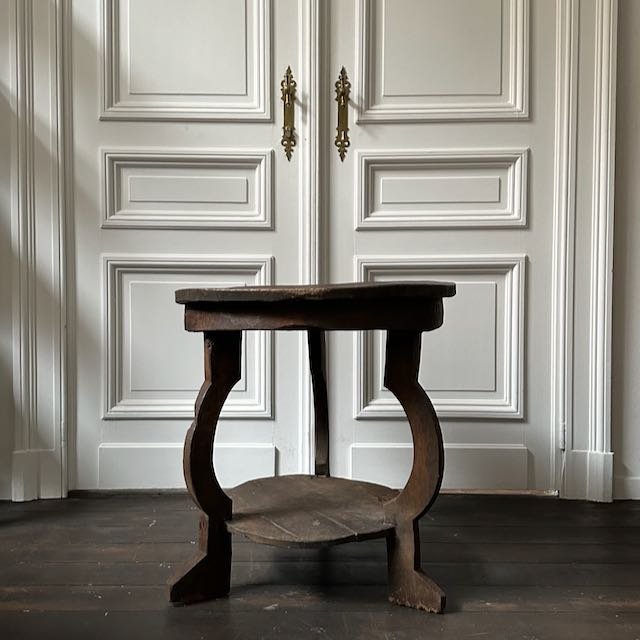 The Corner - Oromo table round N°5 - African Tables