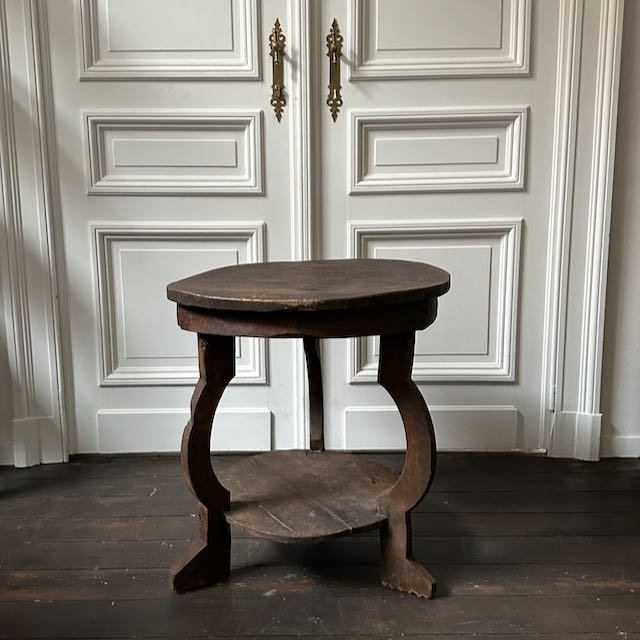 The Corner - Oromo table round N°5 - African Tables