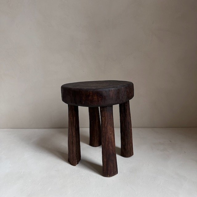 The Corner - Round Senufo stool N° 12 - African Benches & Stools