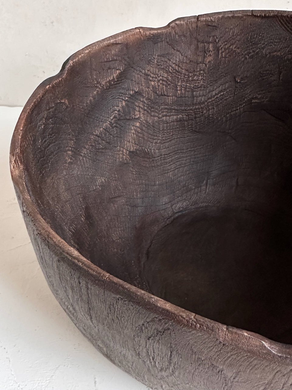 The Corner - Round wooden bowl N° 3 - Decoration