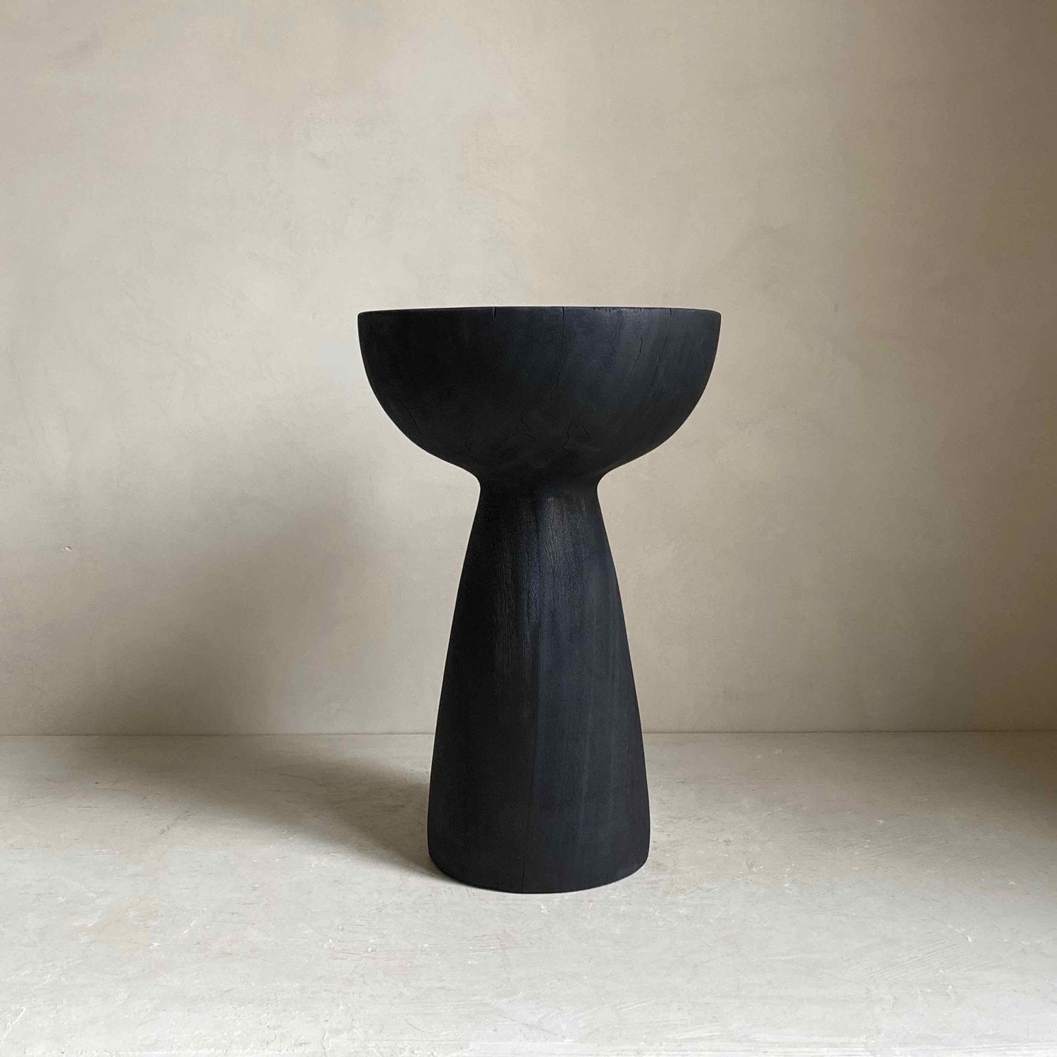 The Corner - SAS 008 - Burnt wood - Side Tables & Stools