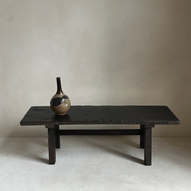 The Corner - Small Japanese wooden table N° 6 - Side Tables & Stools