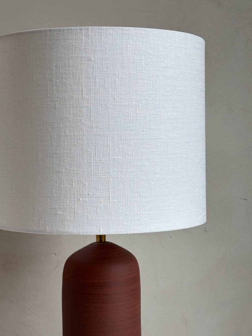 The Corner - Terracotta clay lamp N° 2 - Lighting