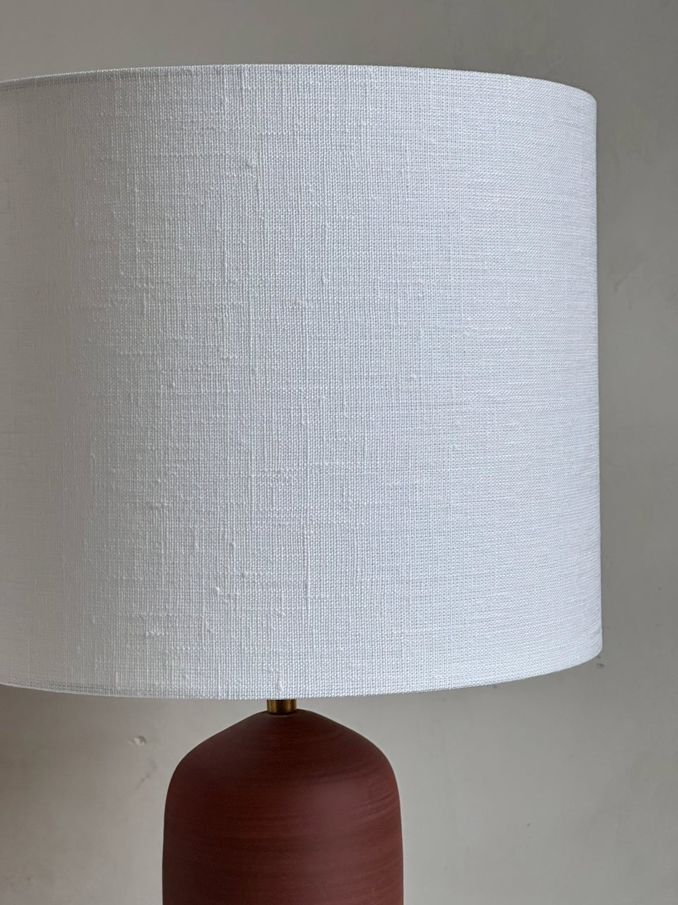 The Corner - Terracotta clay lamp N° 2 - Lighting