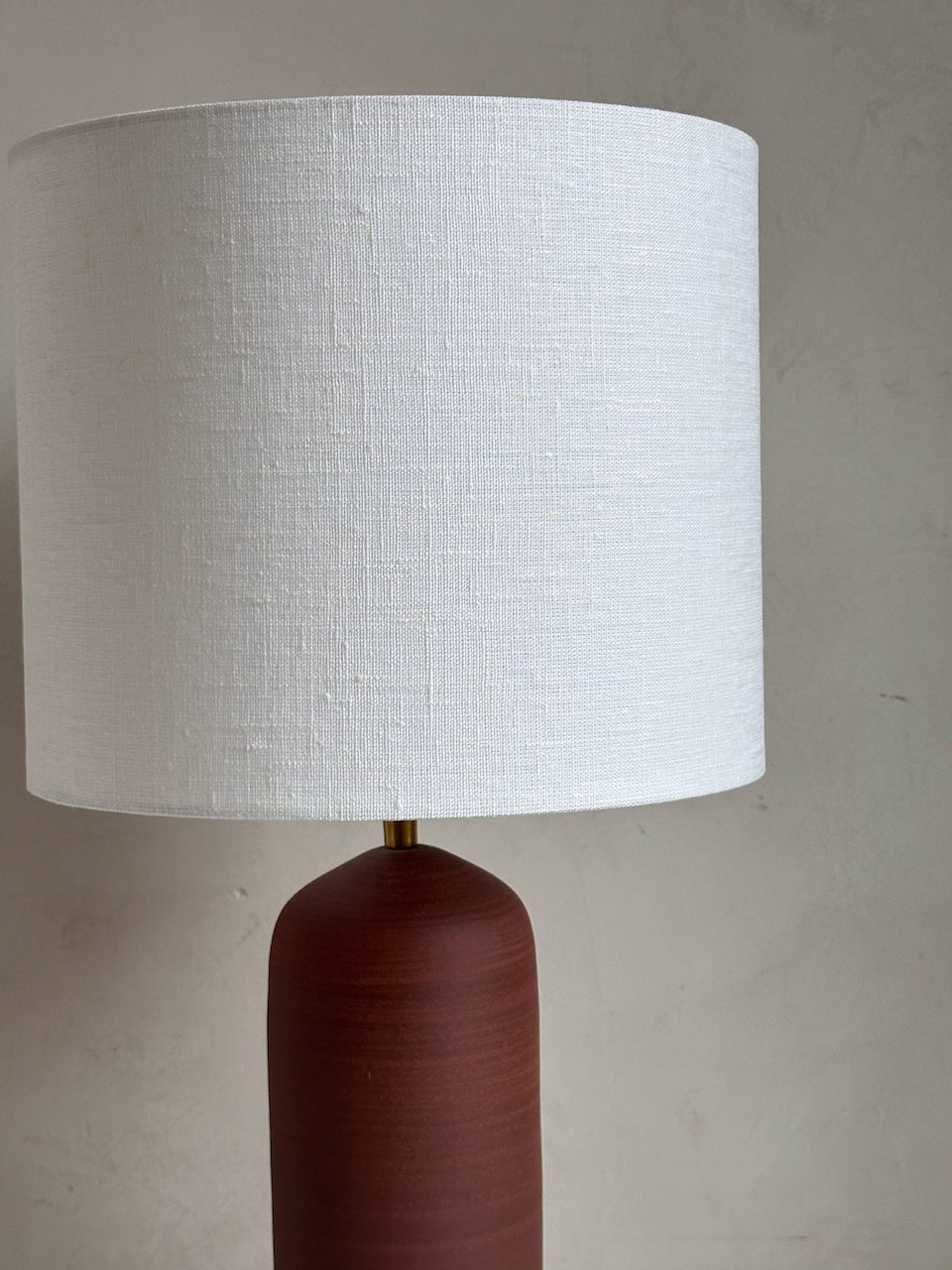 The Corner - Terracotta clay lamp N° 2 - Lighting