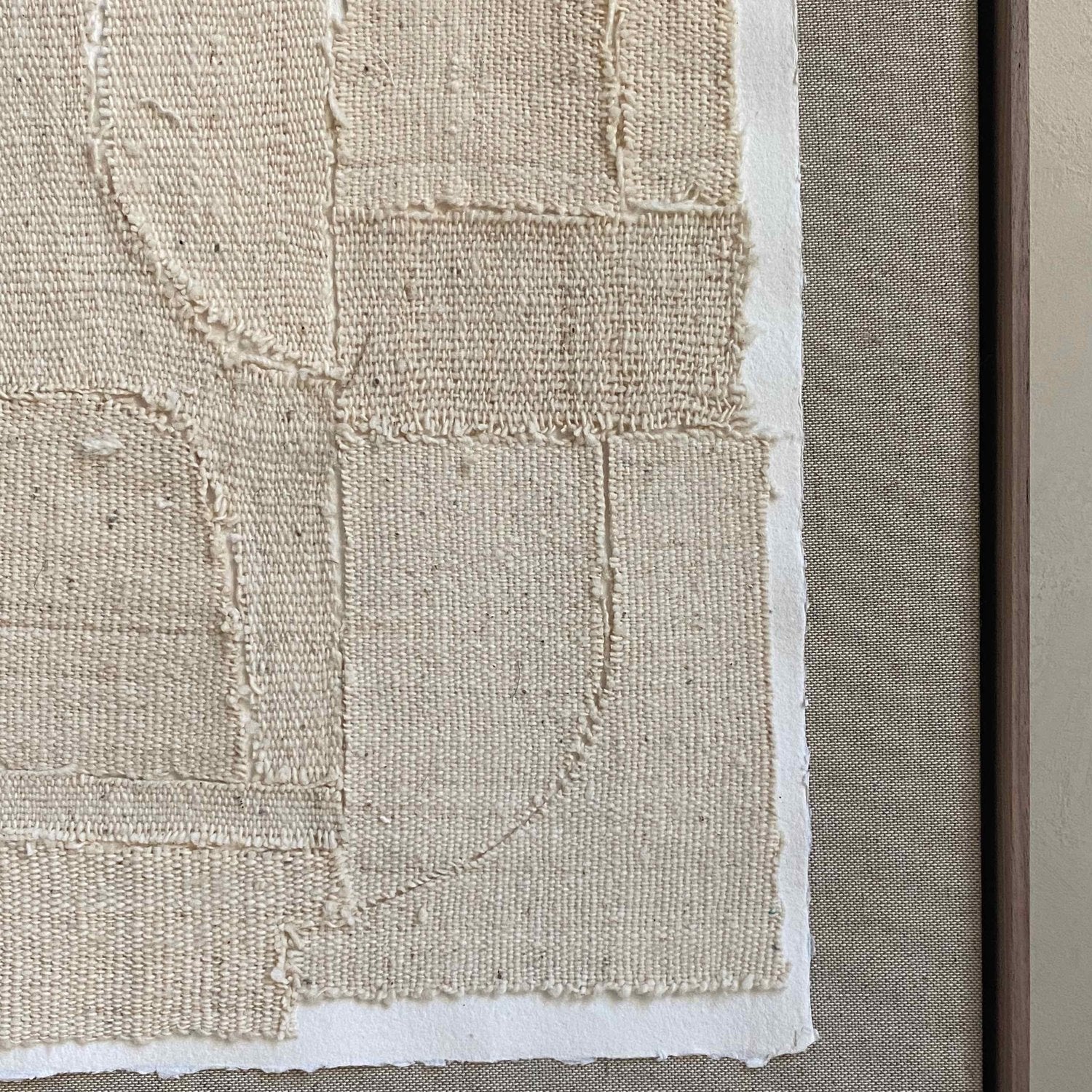 The Corner - Textile Art work N° 20 - Textile Art