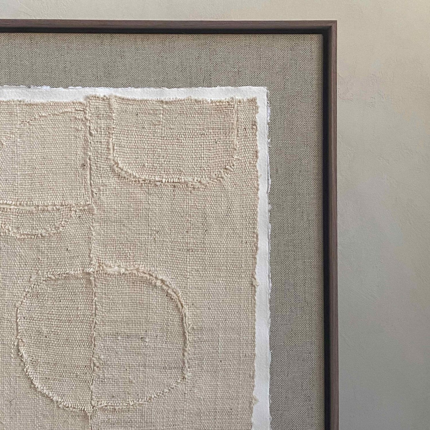 The Corner - Textile art work N° 21 - Textile Art