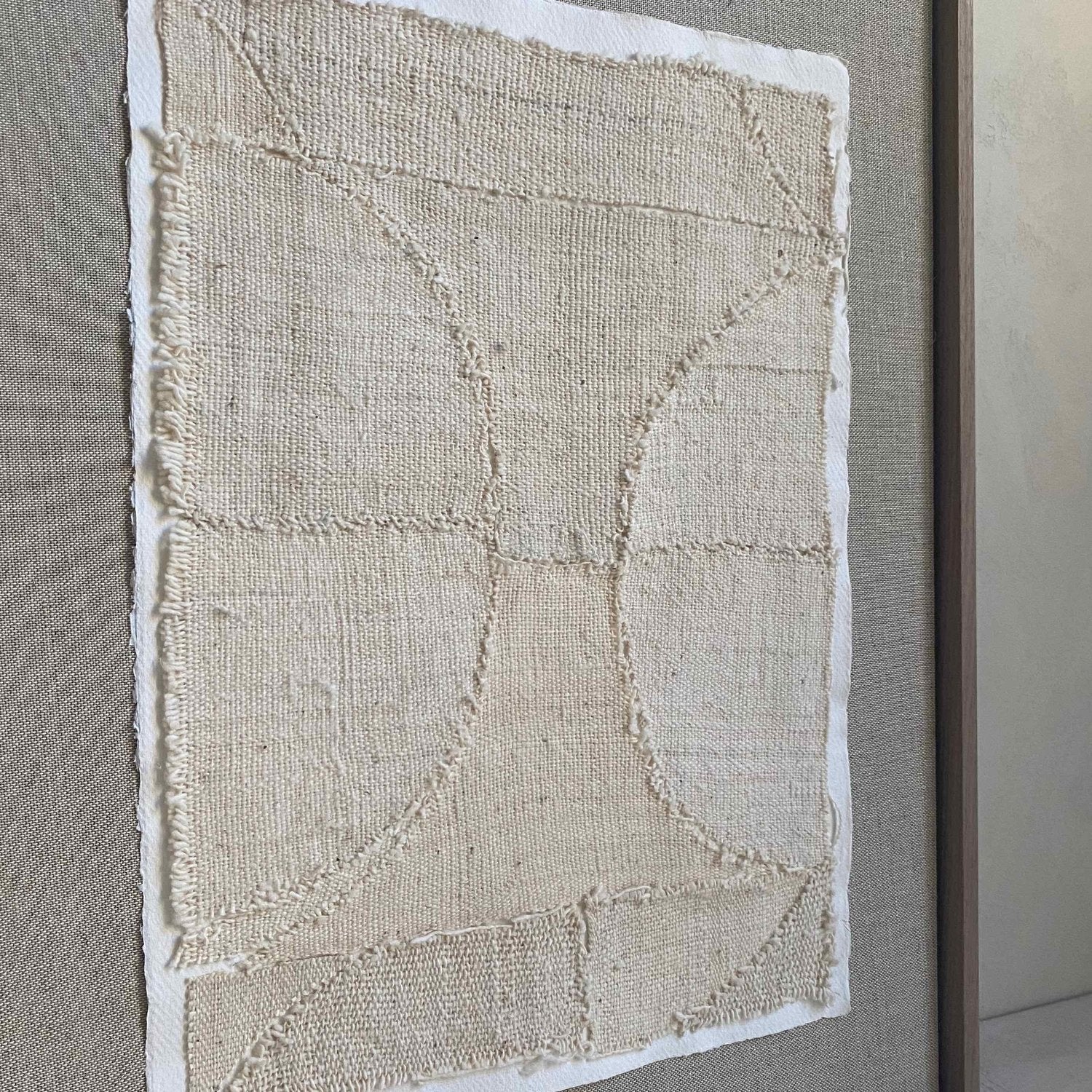 The Corner - Textile Art work N° 22 - Textile Art