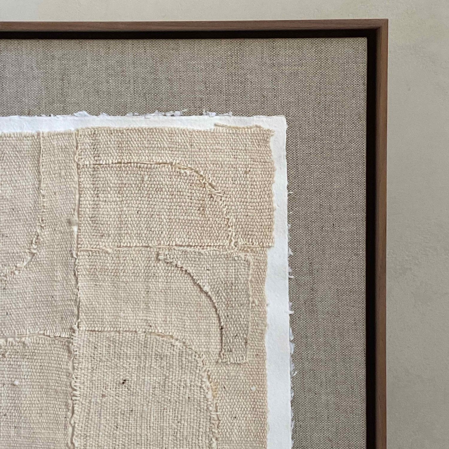 The Corner - Textile Art work N°14 - Textile Art