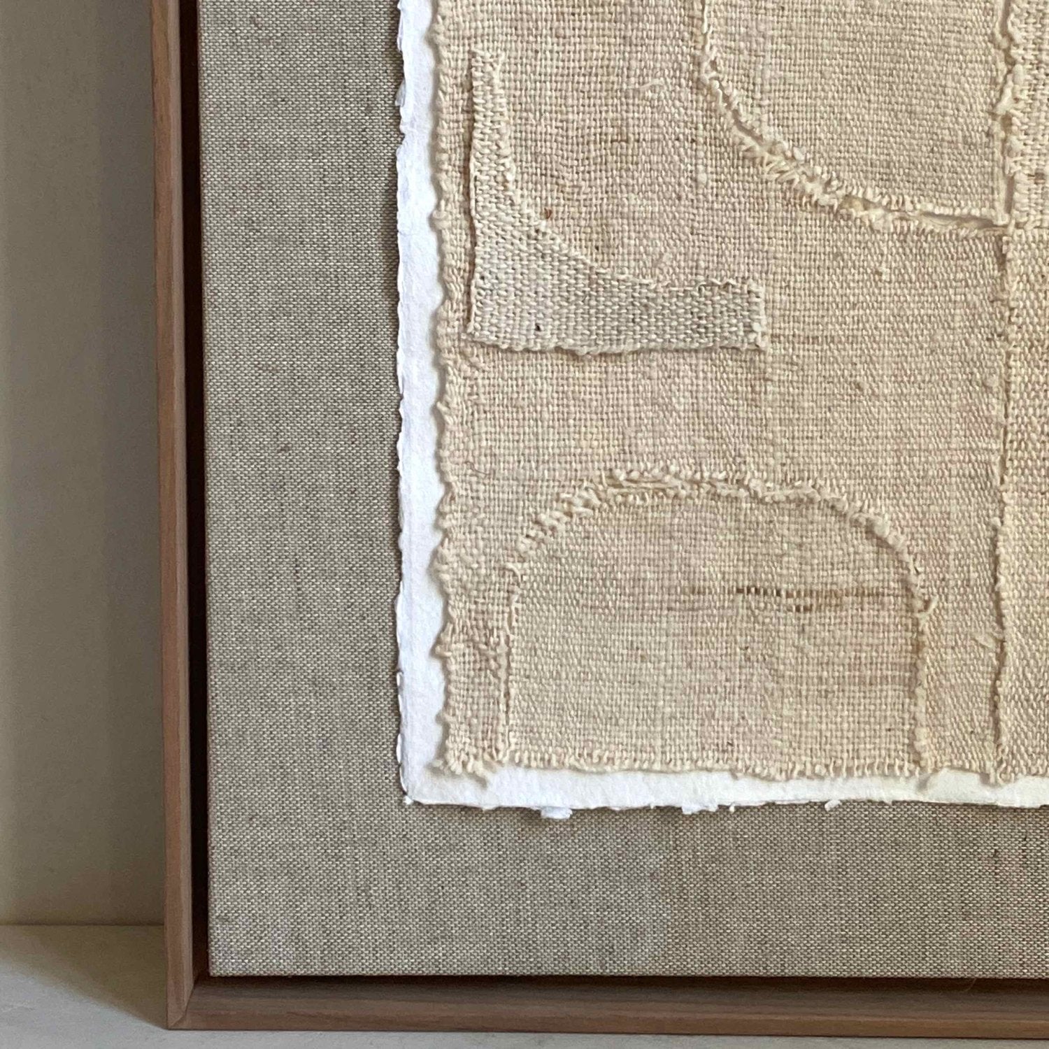 The Corner - Textile Art work N°14 - Textile Art