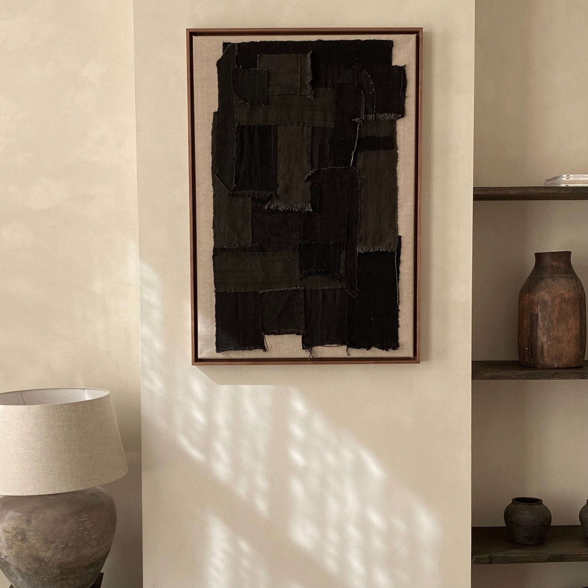 The Corner - Textile Art work No 21B - Textile Art