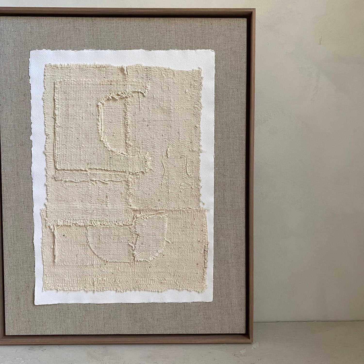 The Corner - Textile Art work No 24 - Textile Art