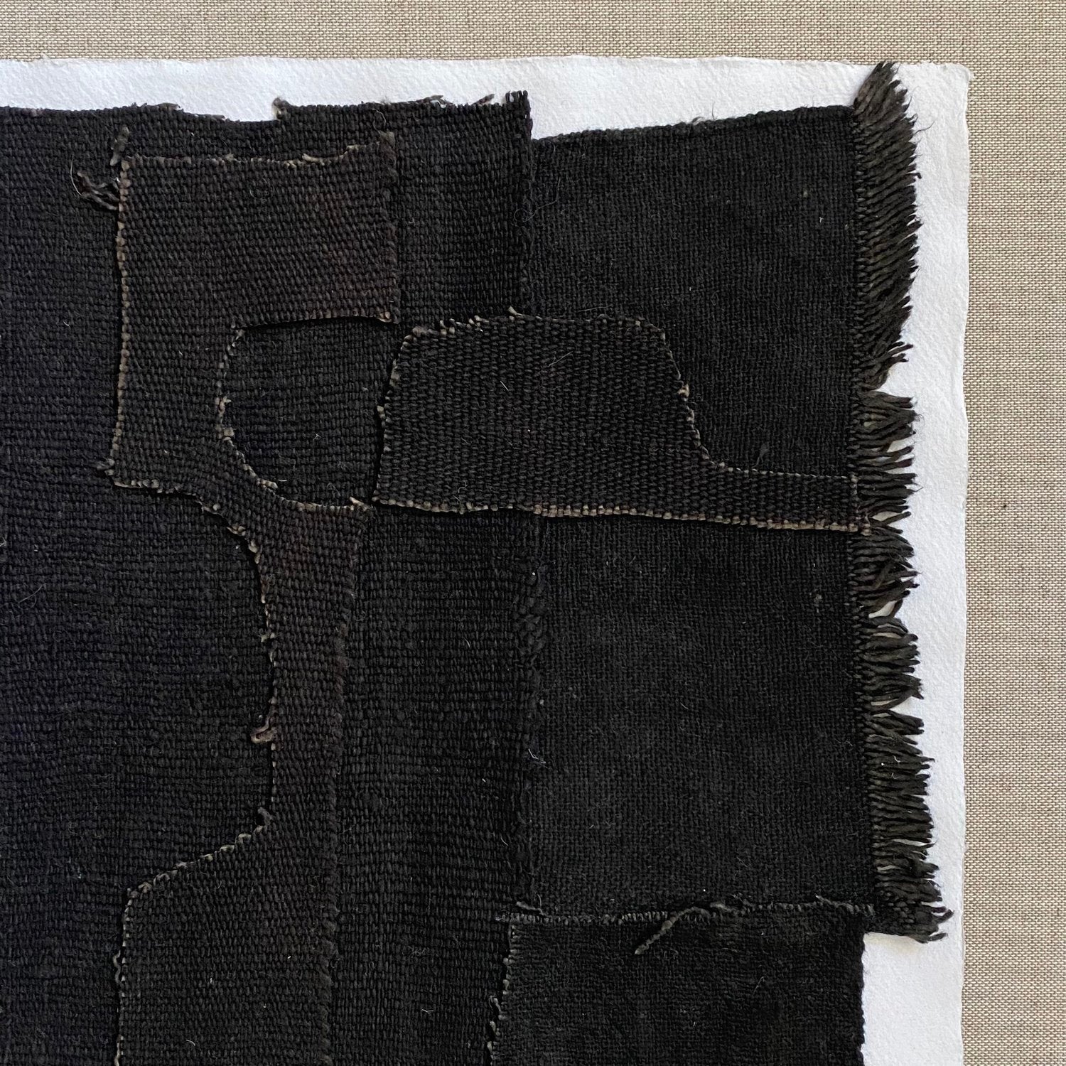 The Corner - Textile Art work No 25 - Textile Art