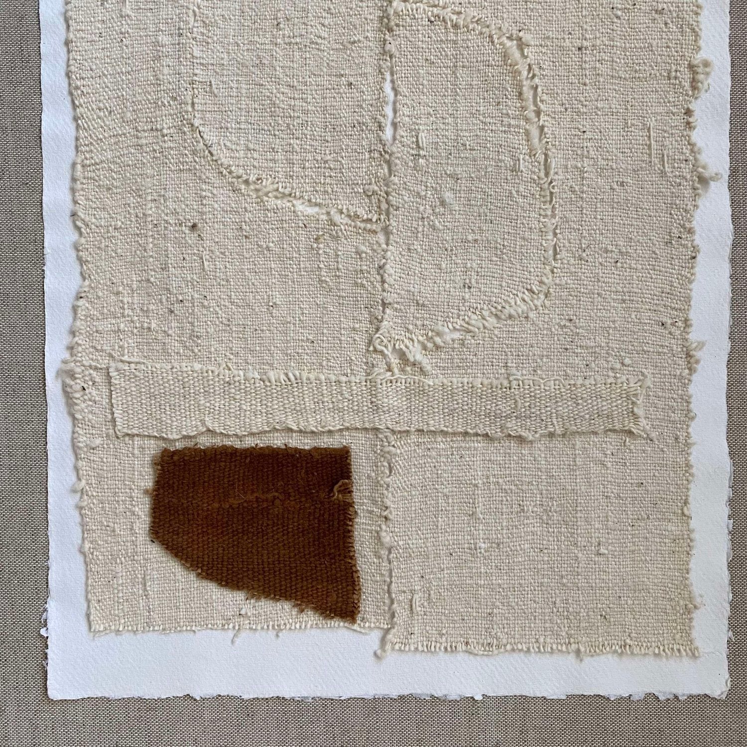 The Corner - Textile Art work No 26 - Textile Art