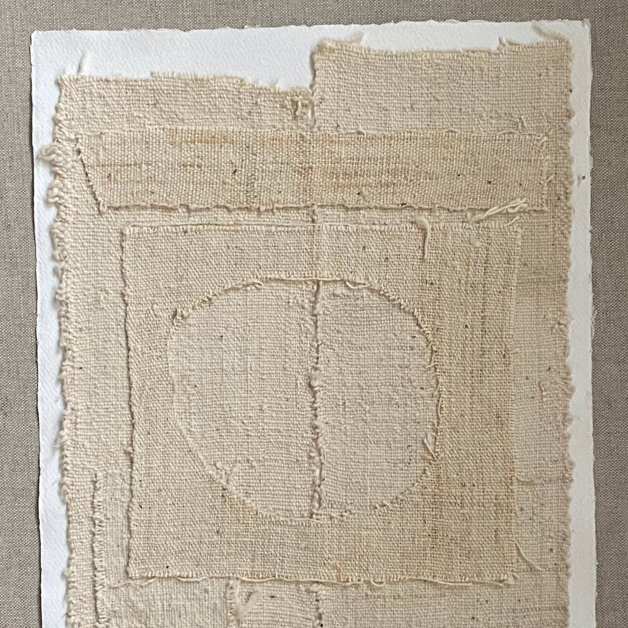 The Corner - Textile Art work No 27 - Textile Art