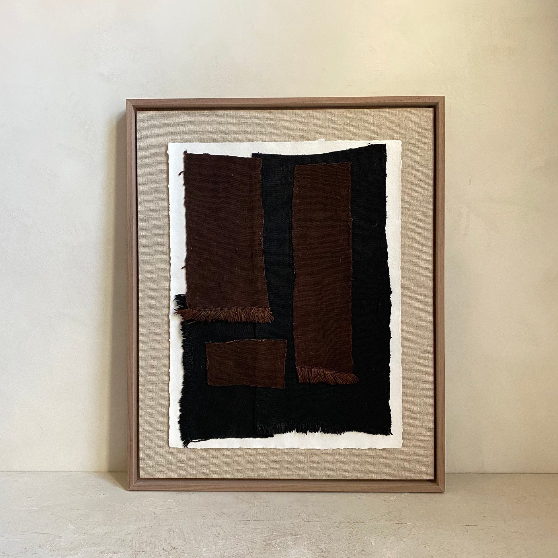 The Corner - Textile Art work No 30 - Textile Art