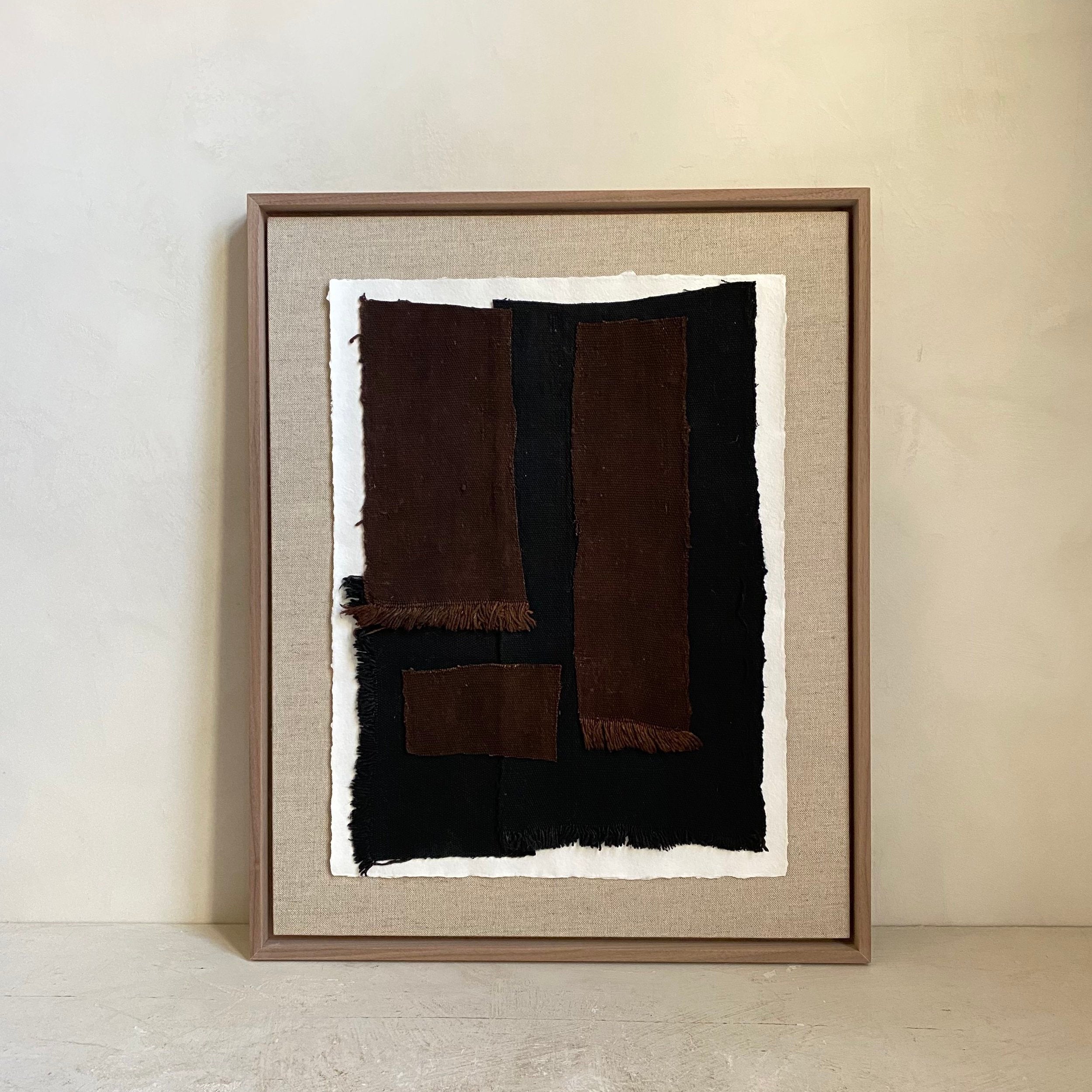 The Corner - Textile Art work No 30 - Textile Art