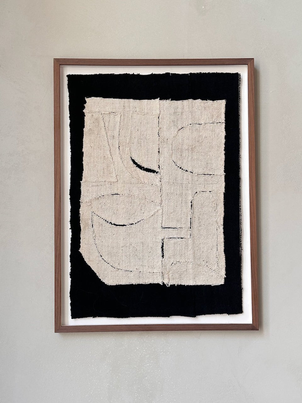 The Corner - Textile Art work No 59 - Textile Art