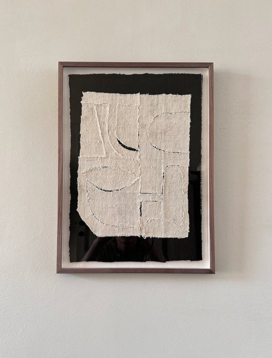 The Corner - Textile Art work No 59 - Textile Art