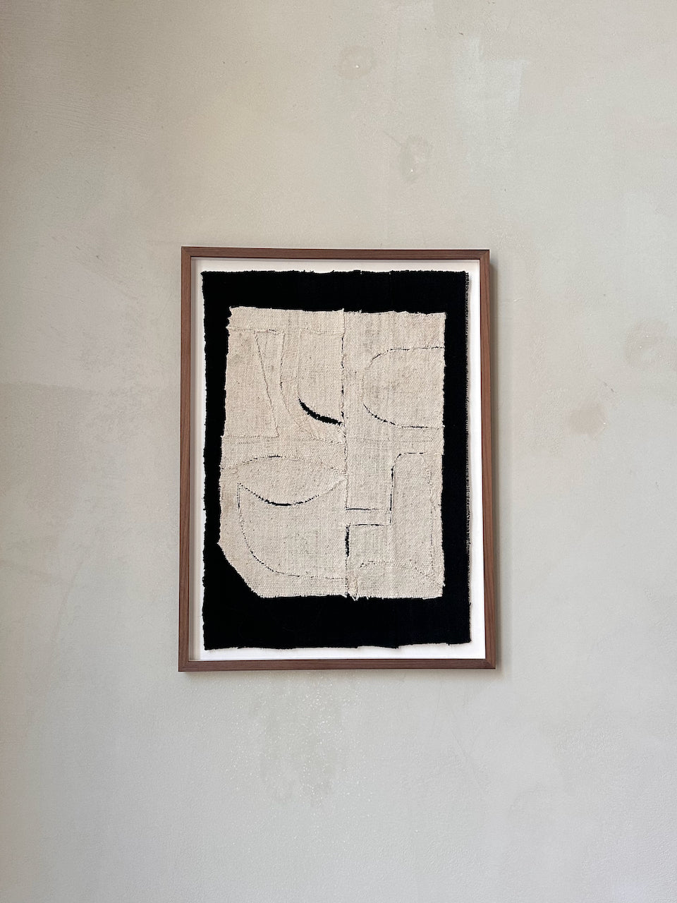 The Corner - Textile Art work No 59 - Textile Art