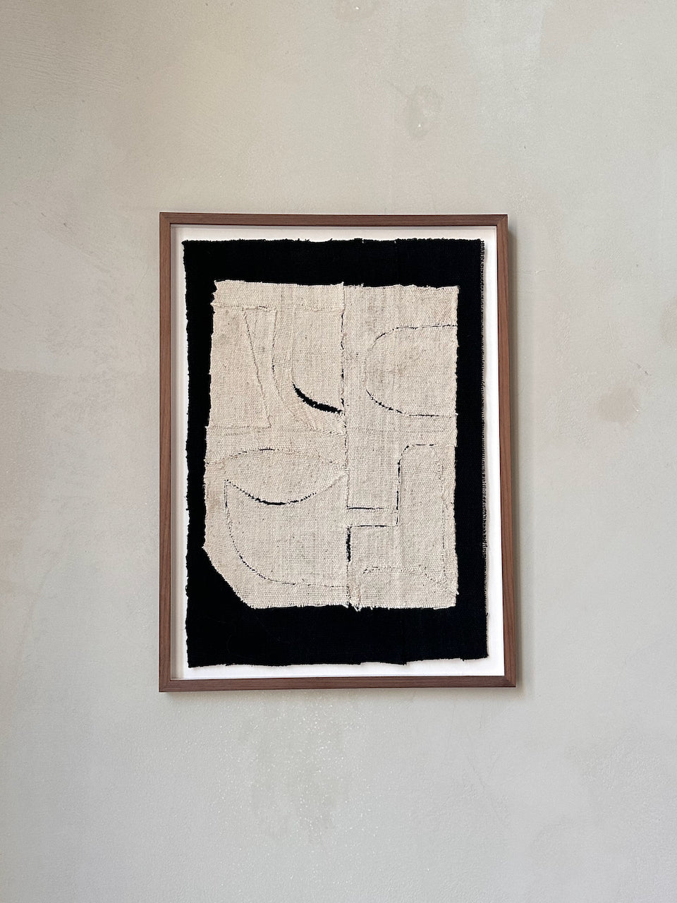 The Corner - Textile Art work No 59 - Textile Art