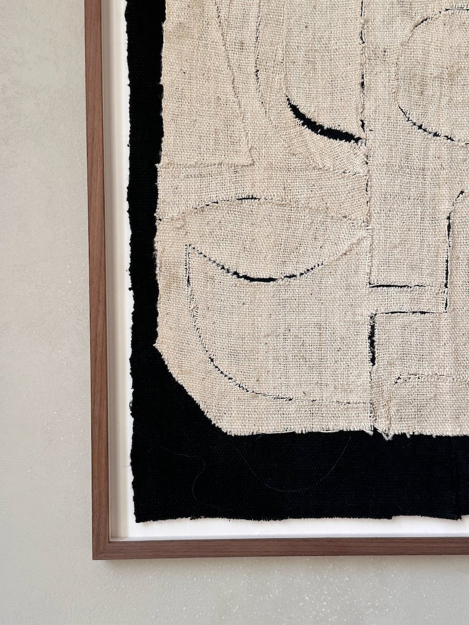 The Corner - Textile Art work No 59 - Textile Art