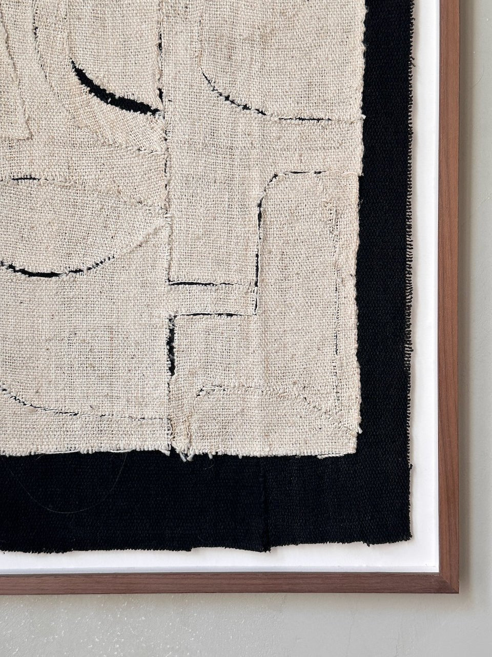 The Corner - Textile Art work No 59 - Textile Art