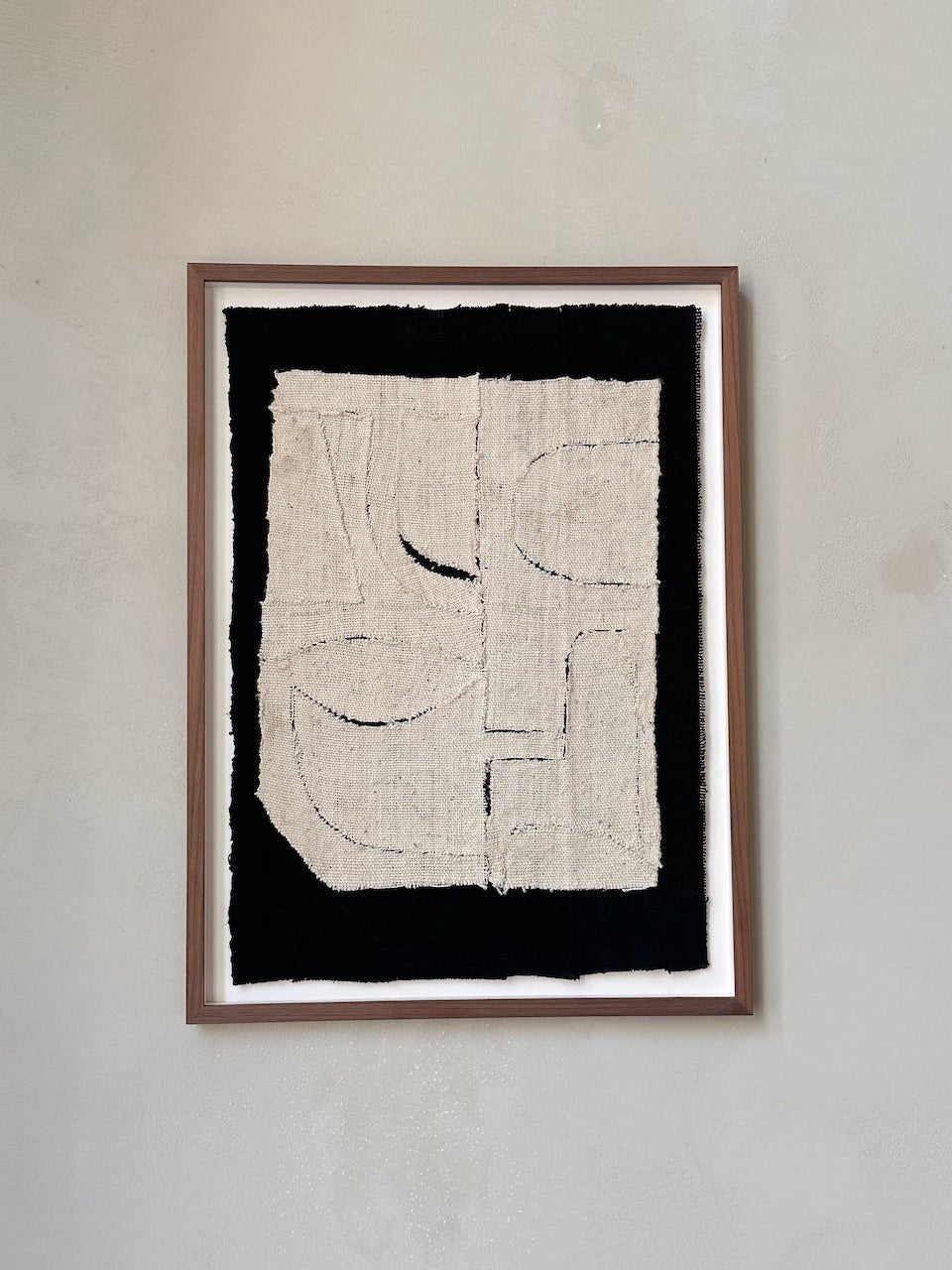 The Corner - Textile Art work No 59 - Textile Art