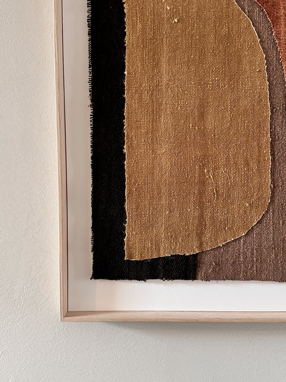 The Corner - Textile Art work No 60 - Textile Art