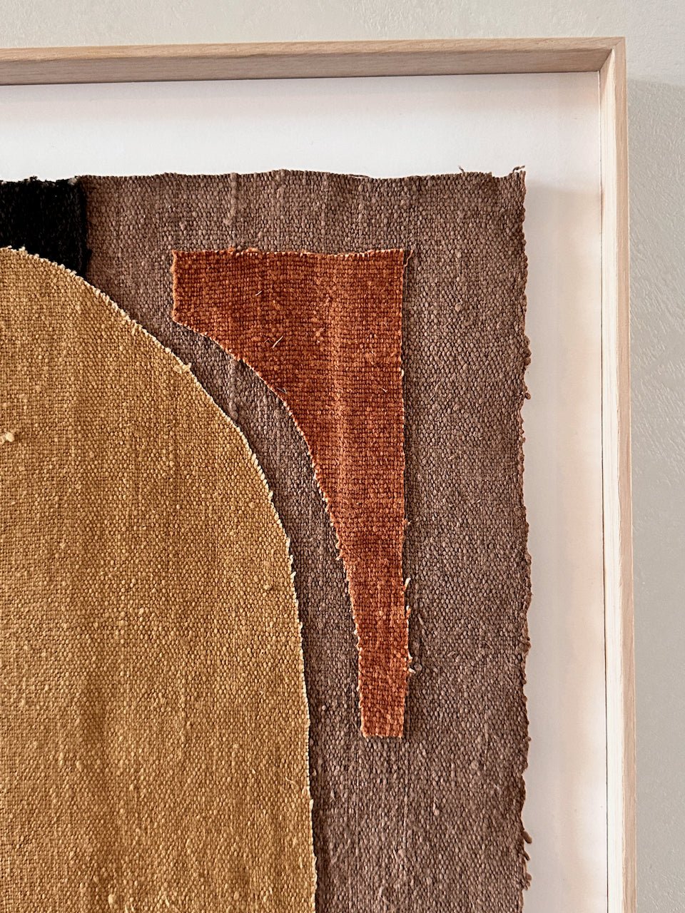 The Corner - Textile Art work No 60 - Textile Art