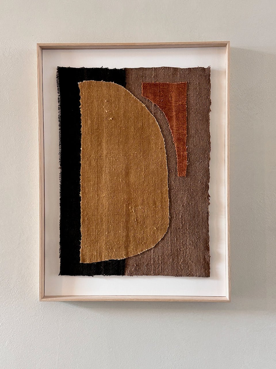 The Corner - Textile Art work No 60 - Textile Art