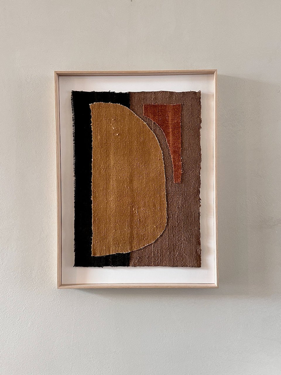 The Corner - Textile Art work No 60 - Textile Art