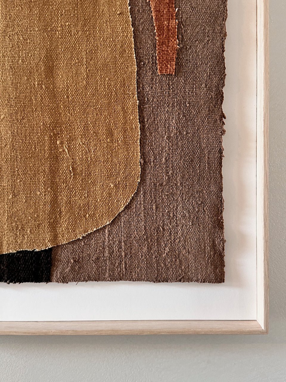 The Corner - Textile Art work No 60 - Textile Art