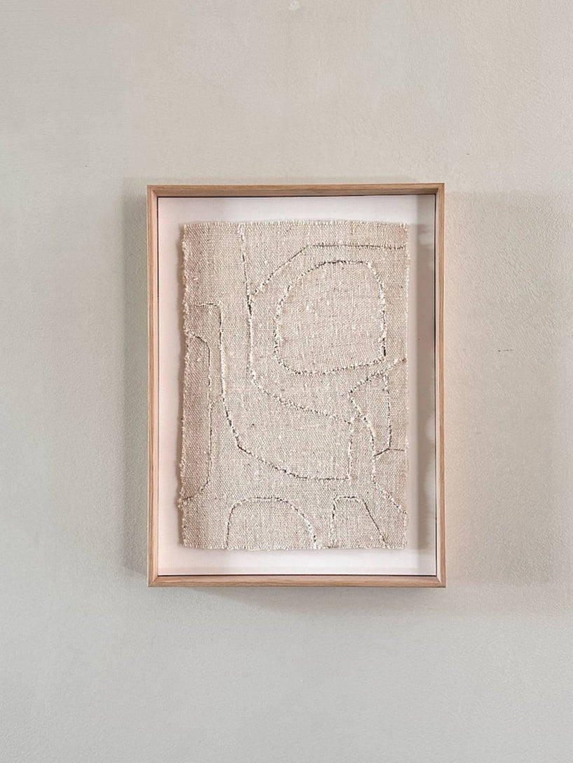 The Corner - Textile Art work No 64 - Textile Art