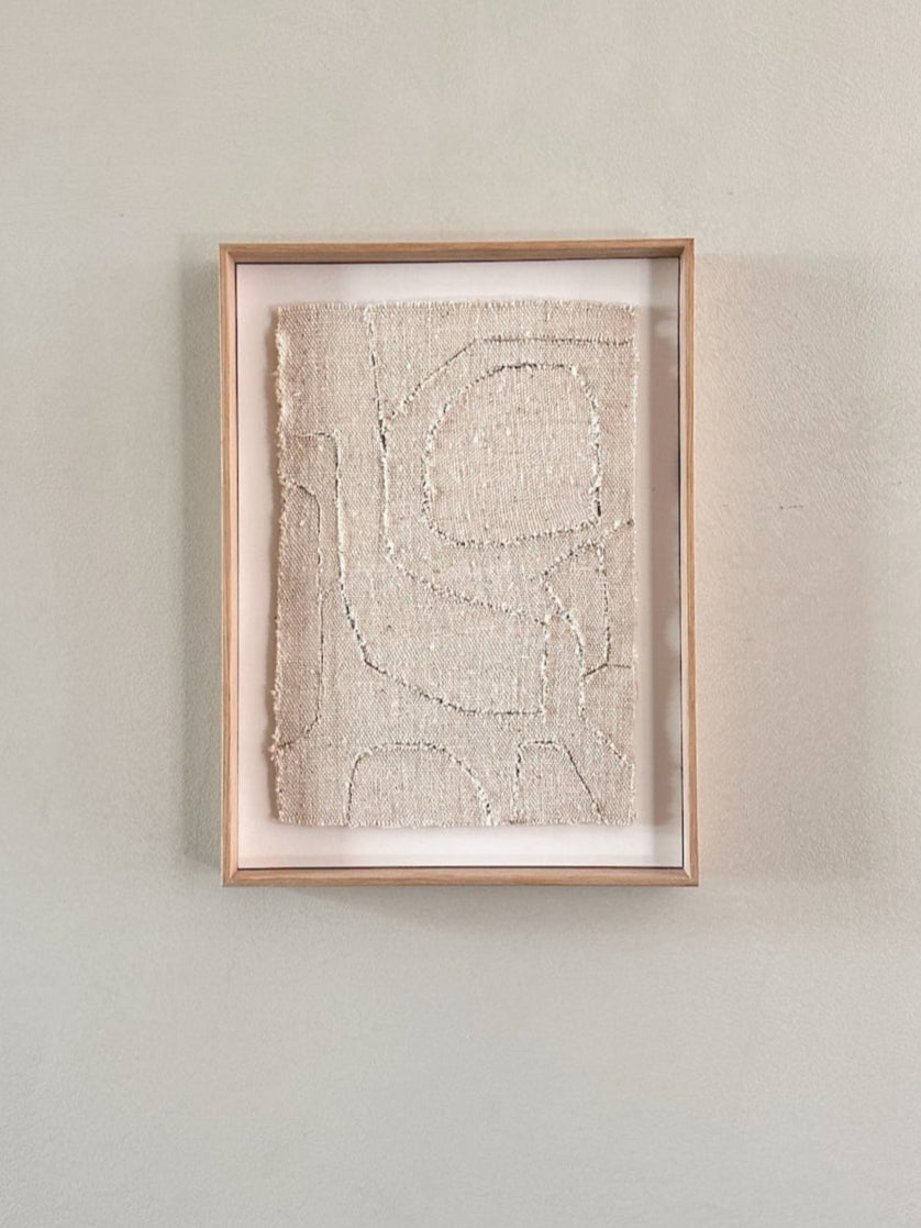 The Corner - Textile Art work No 64 - Textile Art