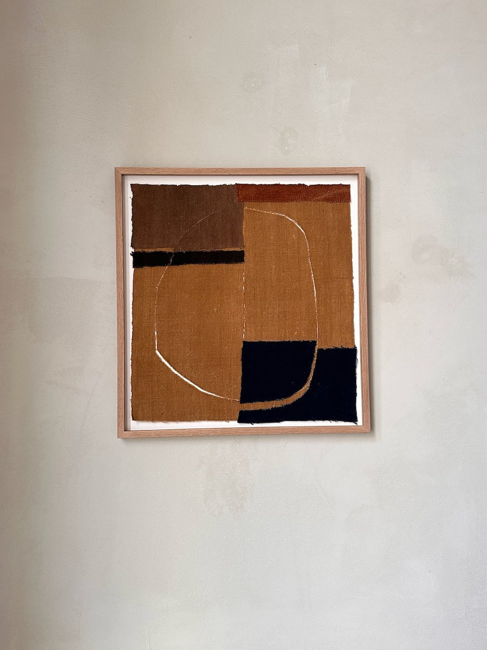 The Corner - Textile Art work No 68 - Textile Art