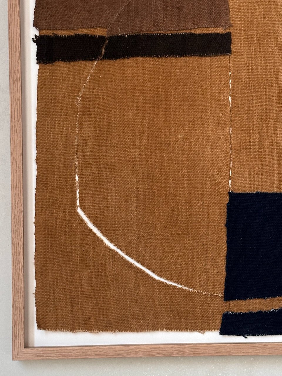 The Corner - Textile Art work No 68 - Textile Art