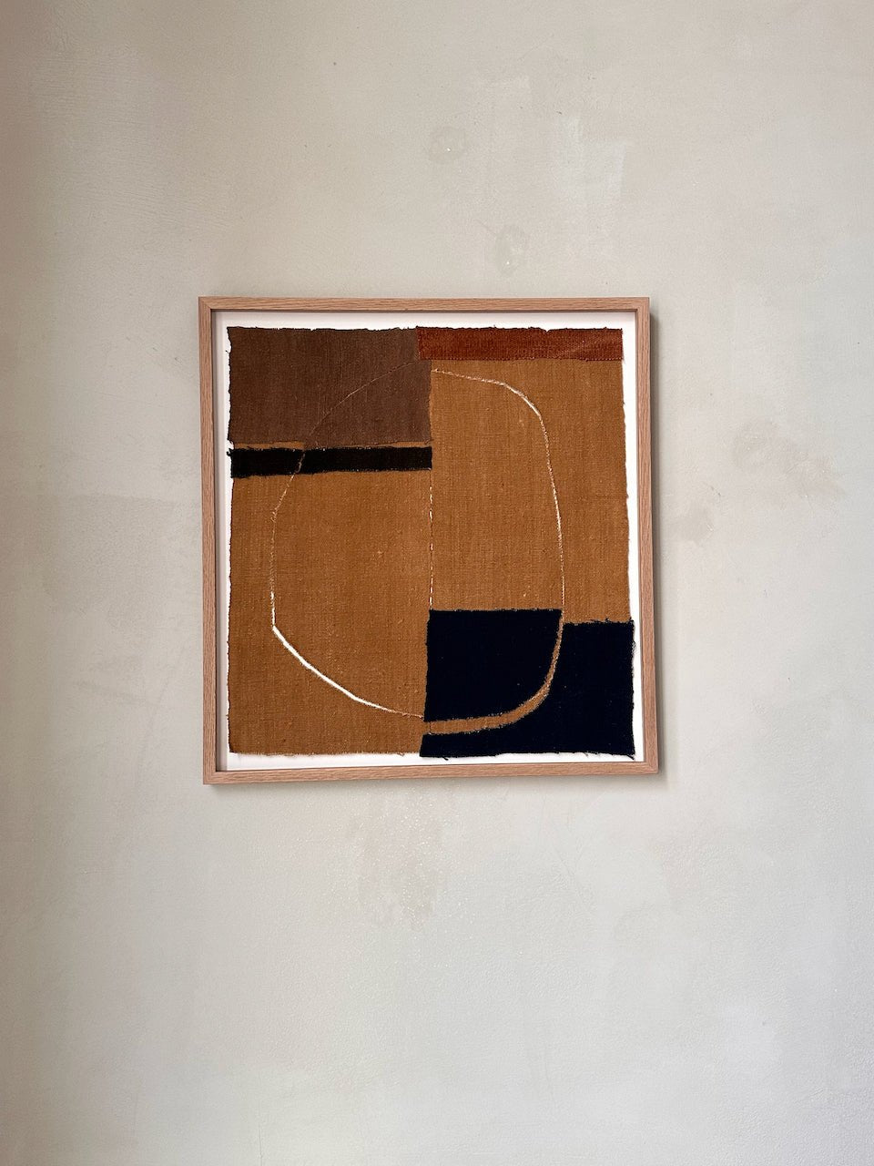 The Corner - Textile Art work No 68 - Textile Art