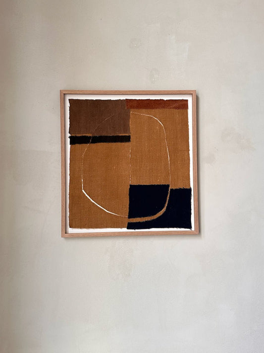 The Corner - Textile Art work No 68 - Textile Art