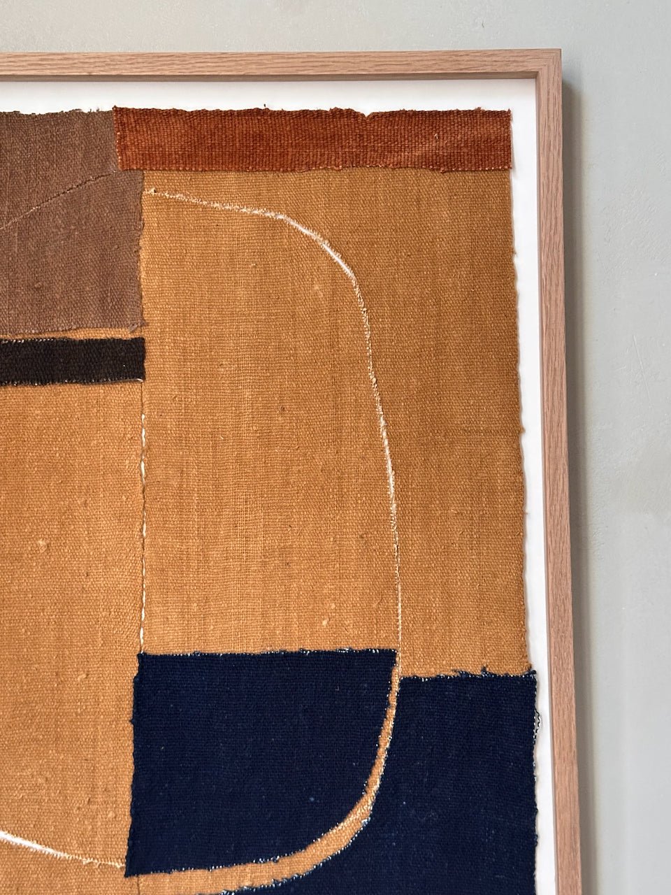 The Corner - Textile Art work No 68 - Textile Art