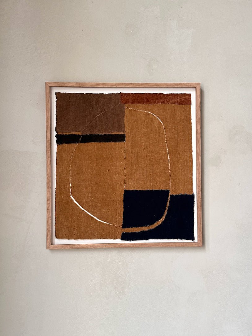 The Corner - Textile Art work No 68 - Textile Art