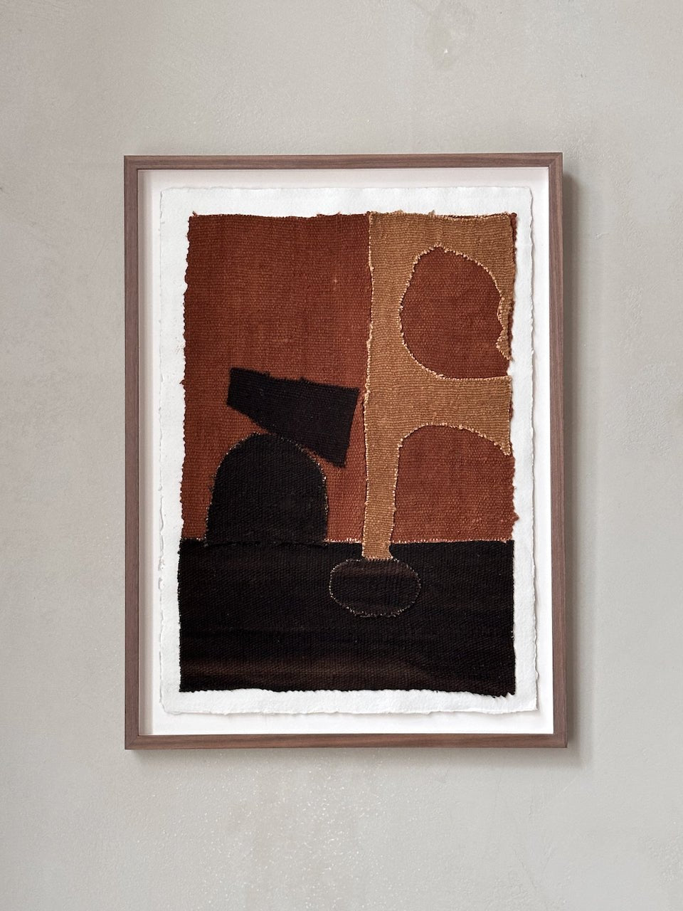 The Corner - Textile Art work No 70 - Textile Art