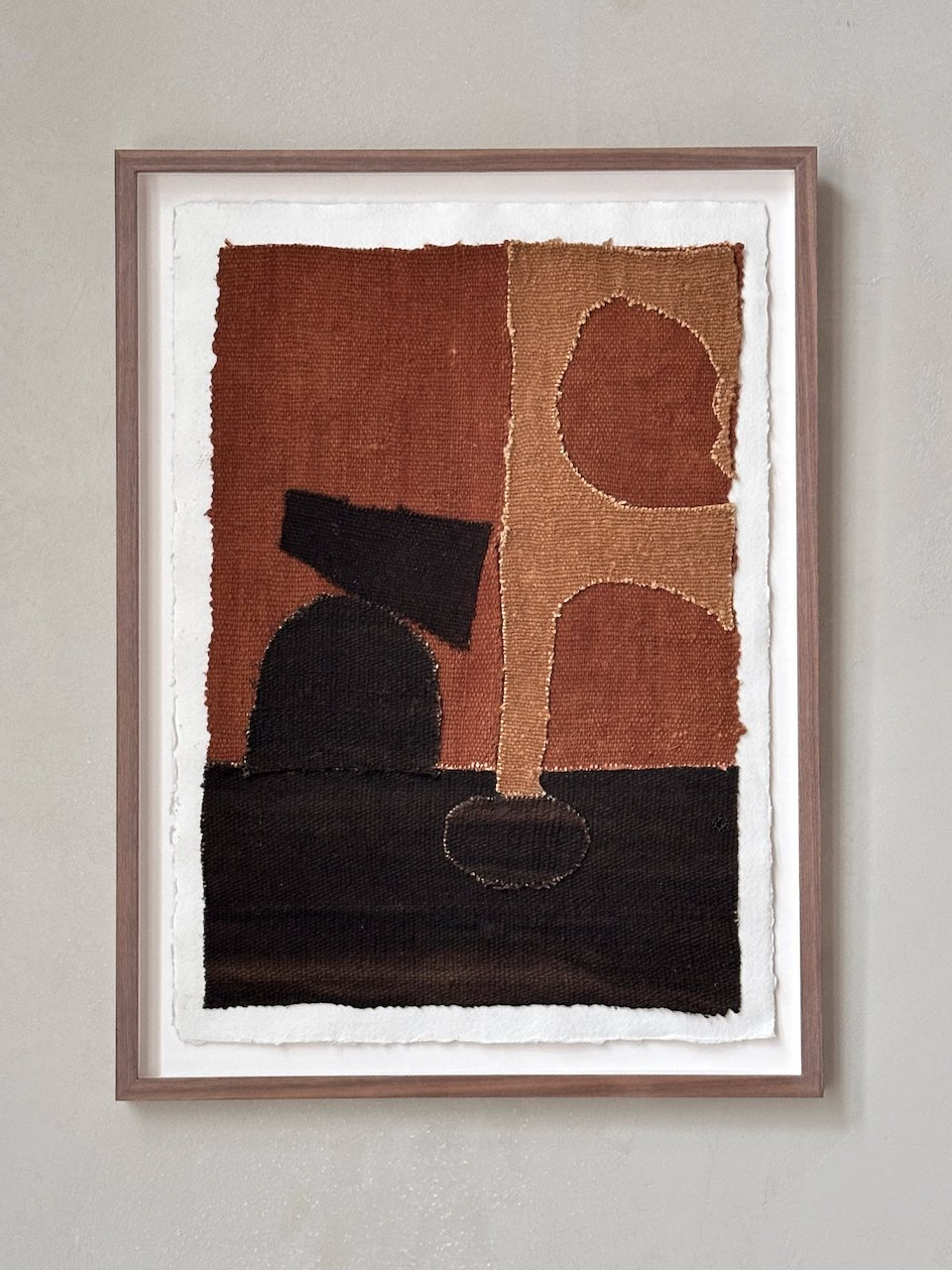 The Corner - Textile Art work No 70 - Textile Art