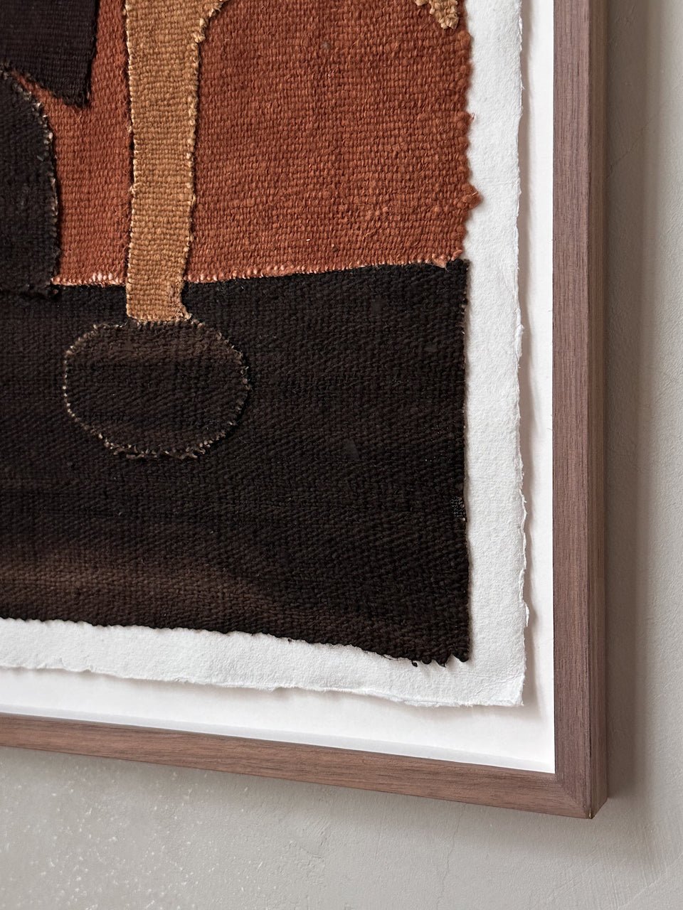 The Corner - Textile Art work No 70 - Textile Art