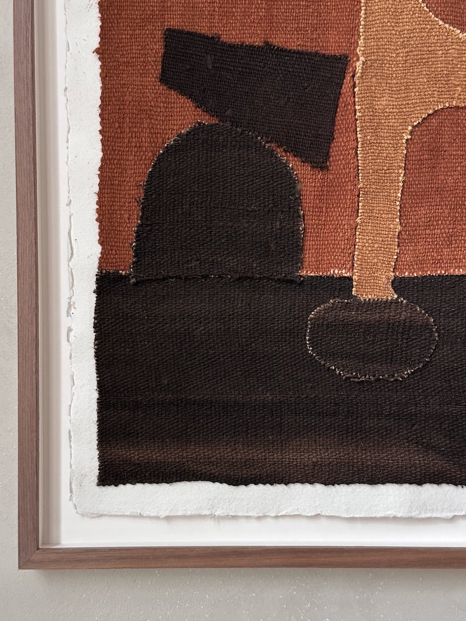 The Corner - Textile Art work No 70 - Textile Art