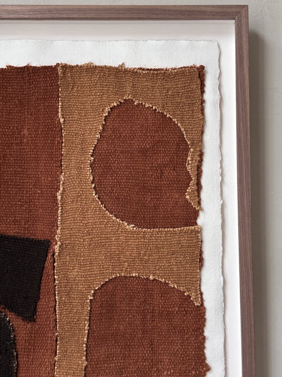 The Corner - Textile Art work No 70 - Textile Art