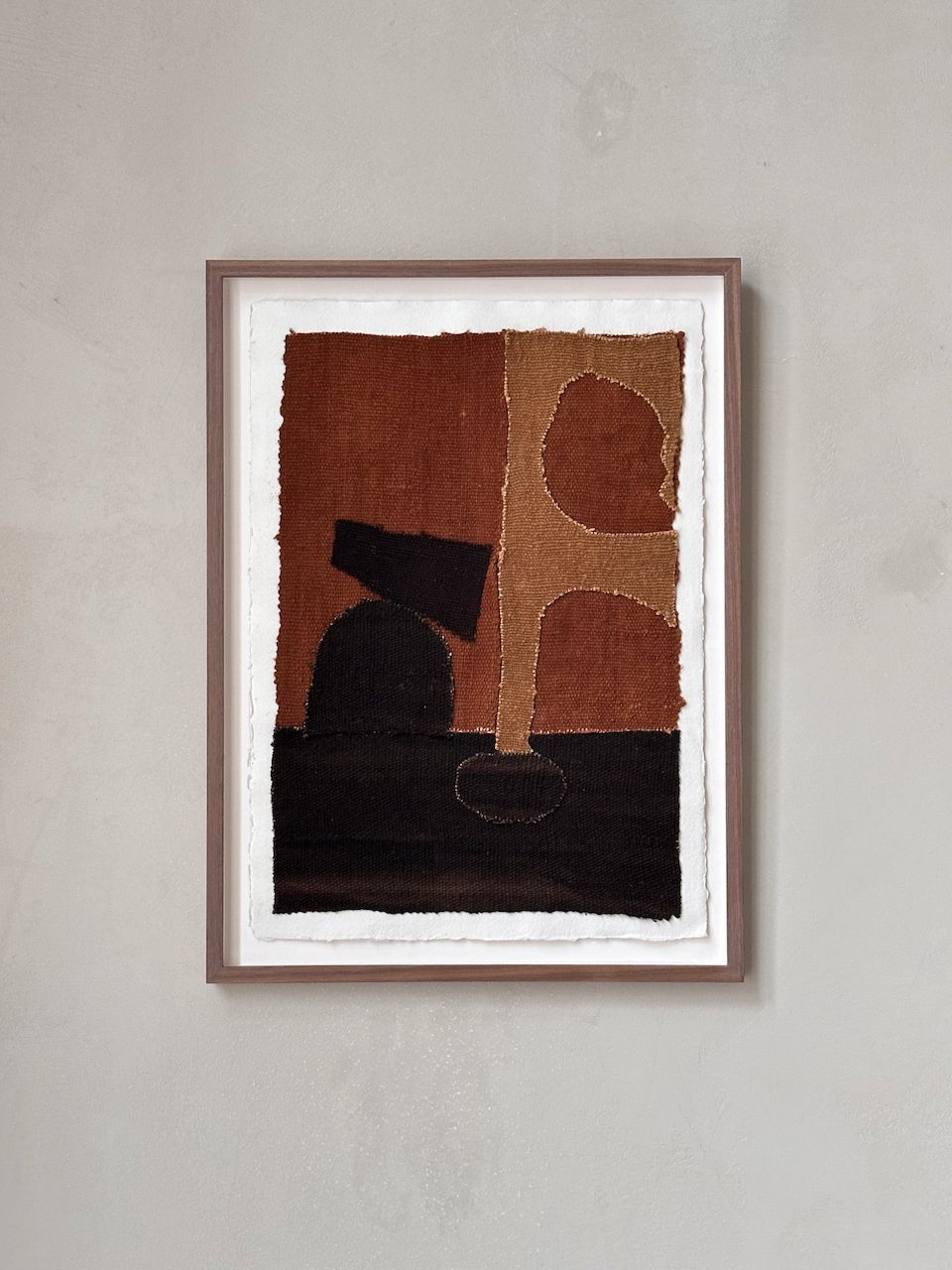 The Corner - Textile Art work No 70 - Textile Art