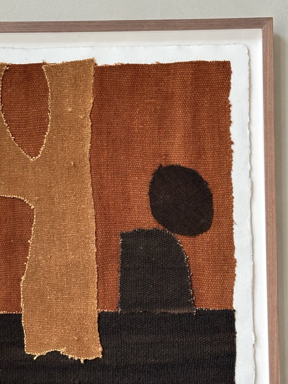 The Corner - Textile Art work No 71 - Textile Art