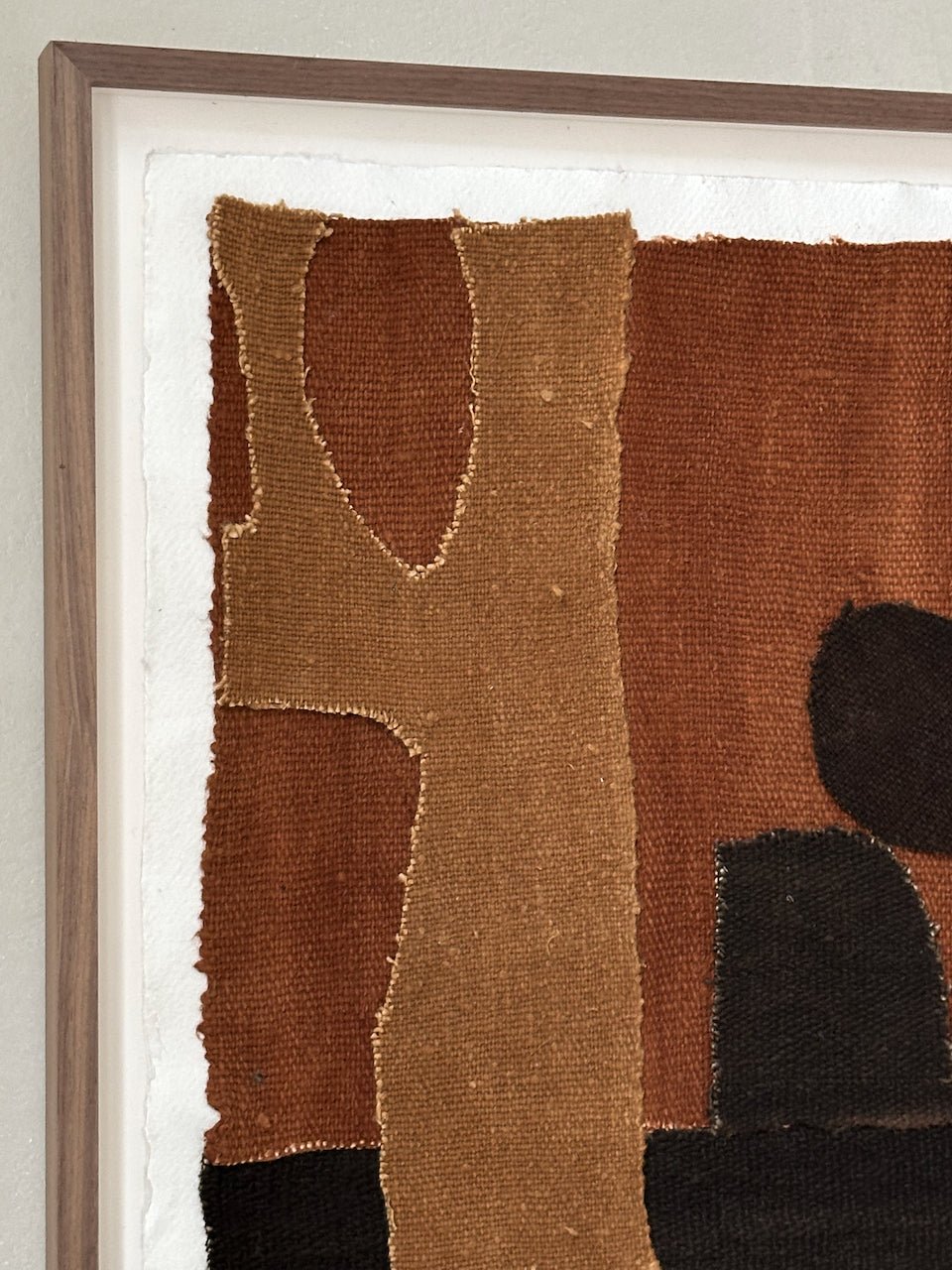 The Corner - Textile Art work No 71 - Textile Art