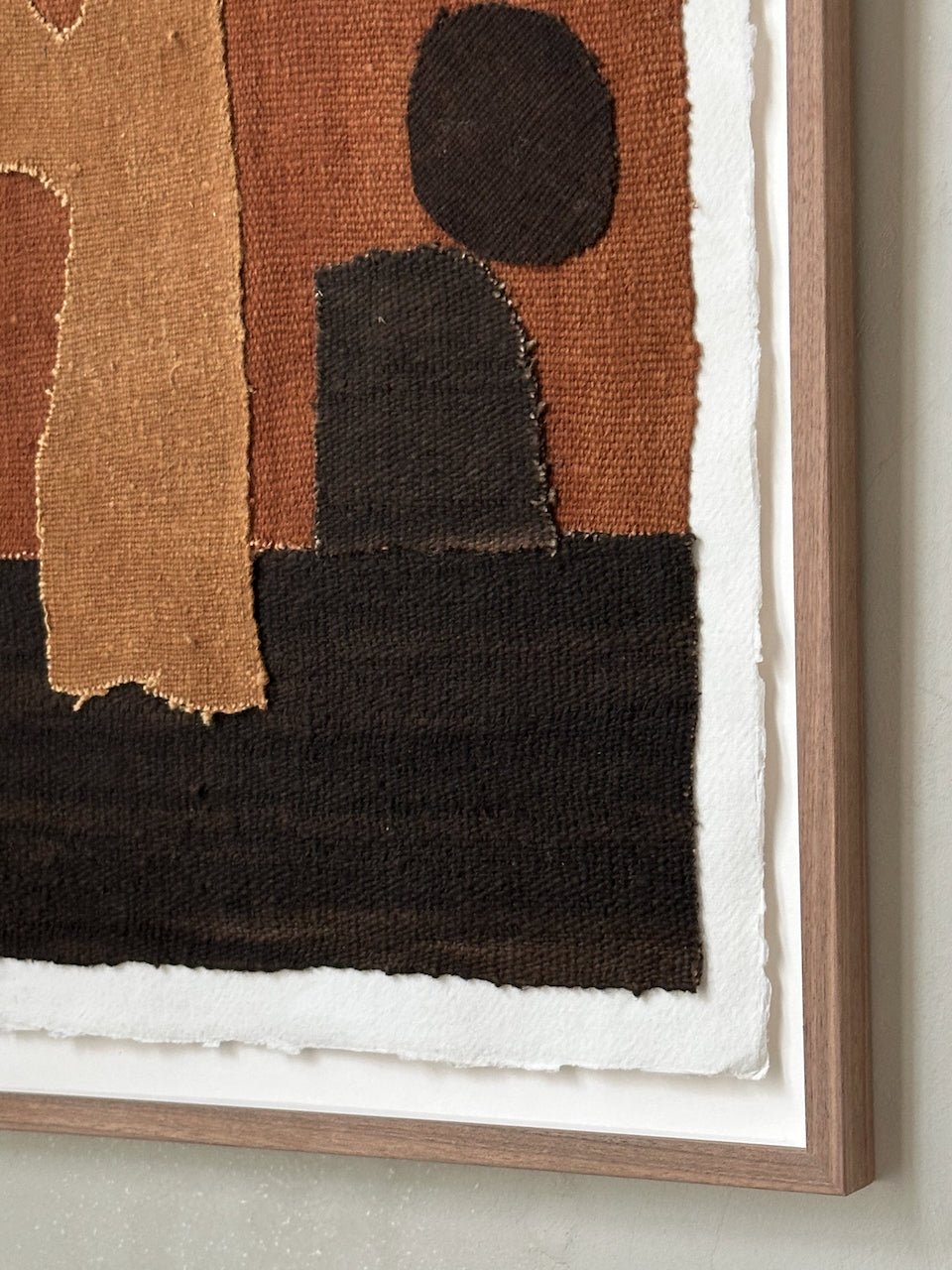 The Corner - Textile Art work No 71 - Textile Art